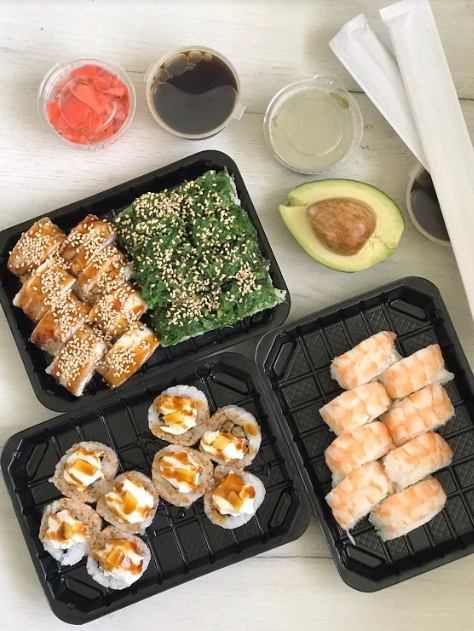 Роллы: отличный и вкусный диетический продукт